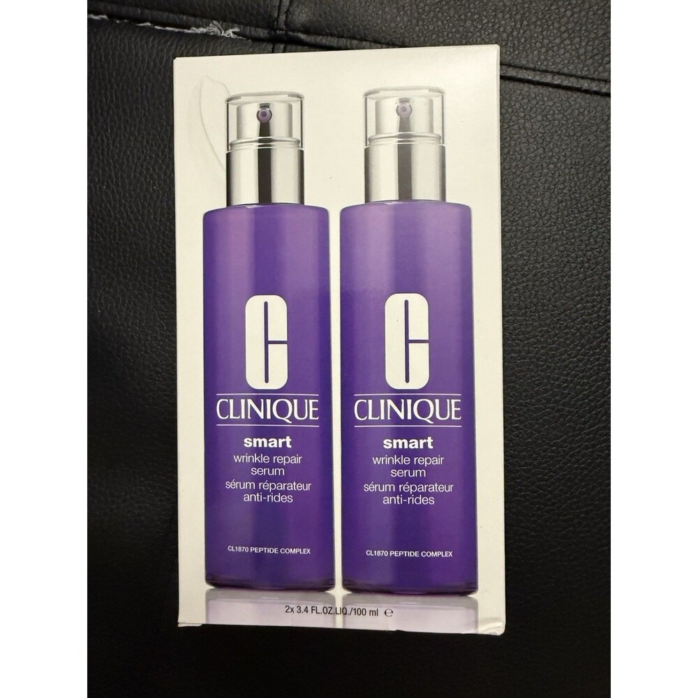2x Clinique Smart Clinical Repair Wrinkle Correcting Serum 3.4 fl oz 100 ml Each